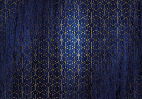 Komar Mystique Bleu Vlies Fotobehang 400x280cm 8 banen | Yourdecoration.be