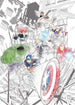 Komar Avengers Attack Vlies Fotobehang 200x280cm 4 Banen | Yourdecoration.be