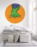 Komar Avengers Hulks Foot Pop Art Zelfklevend Fotobehang 125x125cm Rond Sfeer | Yourdecoration.be