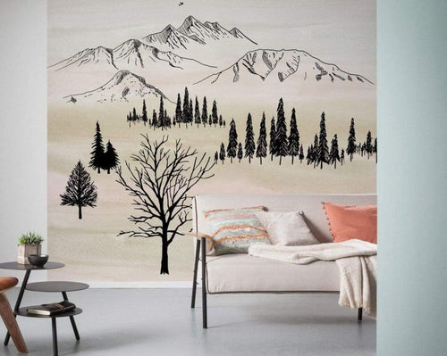 Komar Backcountry Vlies Fotobehang 300x280cm 6 Banen Sfeer | Yourdecoration.be