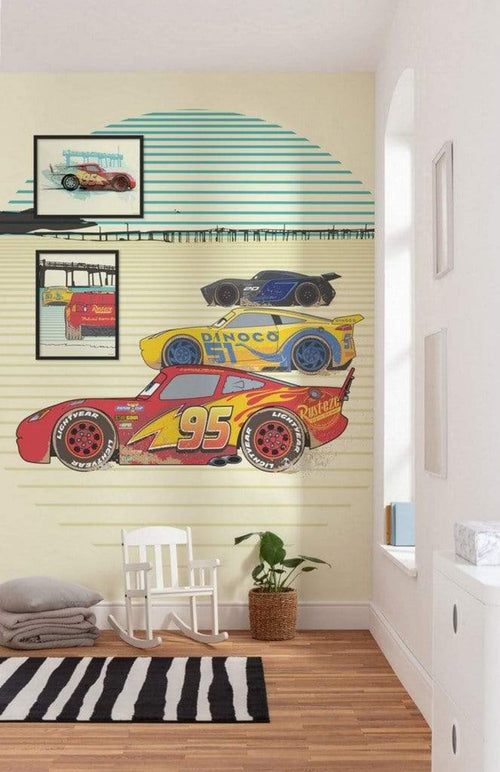 Komar Cars Stream Lines Vlies Fotobehang 200x280cm 4 Banen Sfeer | Yourdecoration.be