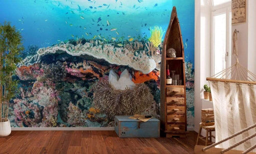 Komar Coral Reef Vlies Fotobehang 400x280cm 8 Banen Sfeer | Yourdecoration.be