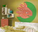 Komar Little Dino Proto Zelfklevend Fotobehang 125x125cm Rond Sfeer | Yourdecoration.be