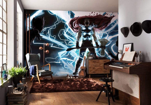 Komar Thor God of Thunder Vlies Fotobehang 500x280cm 10 Banen Sfeer | Yourdecoration.be