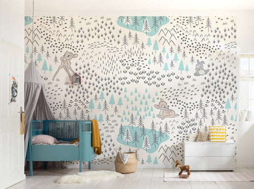 Komar Vlies Fotobehang Iadx8 057 Bambi Woodland Interieur | Yourdecoration.be