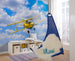 Komar Biplane Vlies Fotobehang 400x250cm 8 Banen Sfeer | Yourdecoration.be