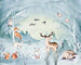 Komar Vlies Fotobehang Iax7 0038 Animal Sleepover | Yourdecoration.be