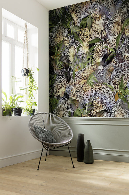 Komar Vlies Fotobehang X4 1046 Wild Cats Interieur | Yourdecoration.be