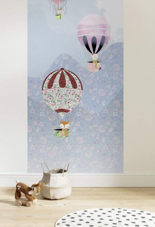 Komar Happy Balloon Vlies Fotobehang 100x250cm 1 baan Sfeer | Yourdecoration.be