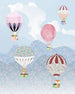 Komar Happy Balloon Vlies Fotobehang 200x250cm 2 banen | Yourdecoration.be