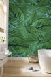 Komar Jungle Leaves Vlies Fotobehang 200x250cm 2 banen Sfeer | Yourdecoration.be