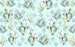 Komar Cactus Blue Vlies Fotobehang 400x250cm 4 banen | Yourdecoration.be