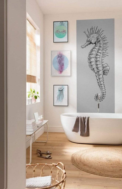 Komar Seahorse Vlies Fotobehang 100x250cm 1 baan Sfeer | Yourdecoration.be