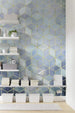 Komar Mosaik Azzuro Vlies Fotobehang 200x250cm 2 banen Sfeer | Yourdecoration.be