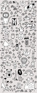 Komar Scribble Park Vlies Fotobehang 100x250cm 1 baan | Yourdecoration.be