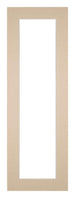 Passe Partout 20x60cm Karton Beige Rand 4cm Recht   Voorzijde | Yourdecoration.be