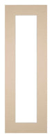 Passe Partout 20x60cm Karton Beige Rand 5cm Recht   Voorzijde | Yourdecoration.be