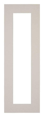 Passe Partout 20x60cm Karton Grijs Graniet Rand 5cm Recht   Voorzijde | Yourdecoration.be