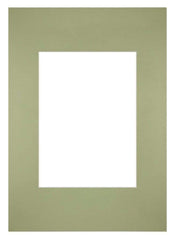 Passe Partout 21x29,7cm Karton Mintgroen Rand Recht   Voorzijde | Yourdecoration.be