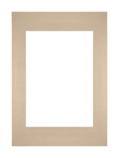 Passe Partout 21x29,7cm A4/A5 Karton Beige Rand Recht   Voorzijde | Yourdecoration.be