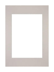 Passe Partout 21x29,7cm A4/A5 Karton Grijs Graniet Rand Recht   Voorzijde | Yourdecoration.be