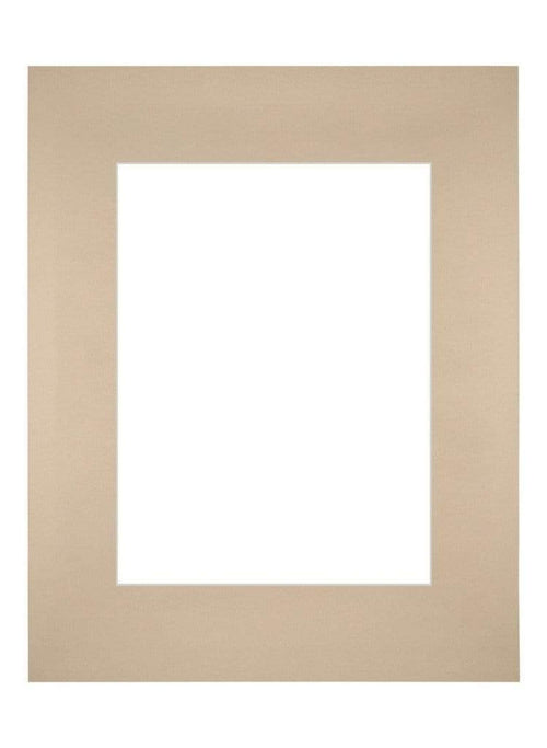 Passe Partout 28x35cm Karton Beige Rand Recht   Voorzijde | Yourdecoration.be