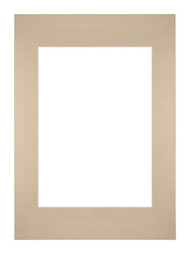 Passe Partout 29,7x42cm A3/A4 Karton Beige Rand Recht   Voorzijde | Yourdecoration.be