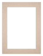 Passe Partout 45x60cm Karton Beige Rand 4cm Recht   Voorzijde | Yourdecoration.be