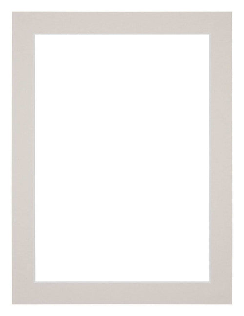 Passe Partout 45x60cm Karton Grijs Graniet Rand 3cm Recht   Voorzijde | Yourdecoration.be