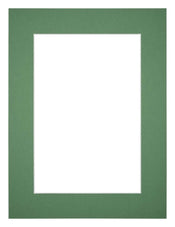 Passe Partout 60x80cm Karton Groen Bos Rand 5cm Recht   Voorzijde | Yourdecoration.be