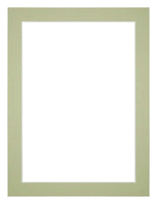 Passe Partout 45x60cm Karton Mintgroen Rand 3cm Recht   Voorzijde | Yourdecoration.be