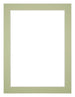 Passe Partout 60x80cm Karton Mintgroen Rand 3cm Recht   Voorzijde | Yourdecoration.be