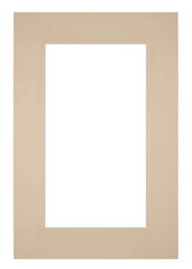 Passe Partout 62x93cm Karton Beige Rand 6cm Recht   Voorzijde | Yourdecoration.be