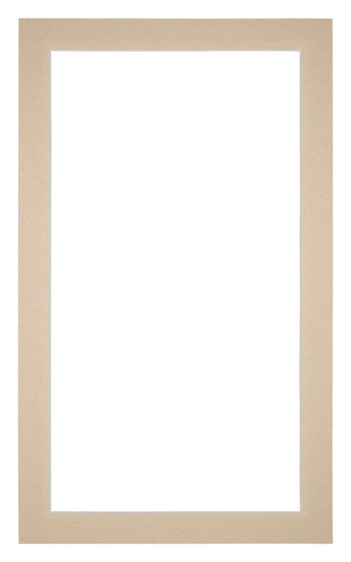 Passe Partout 30x50cm Karton Beige Rand 3cm Recht   Voorzijde | Yourdecoration.be