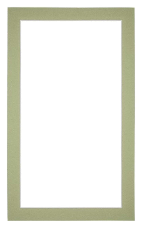 Passe Partout 30x50cm Karton Mintgroen Rand 3cm Recht   Voorzijde | Yourdecoration.be