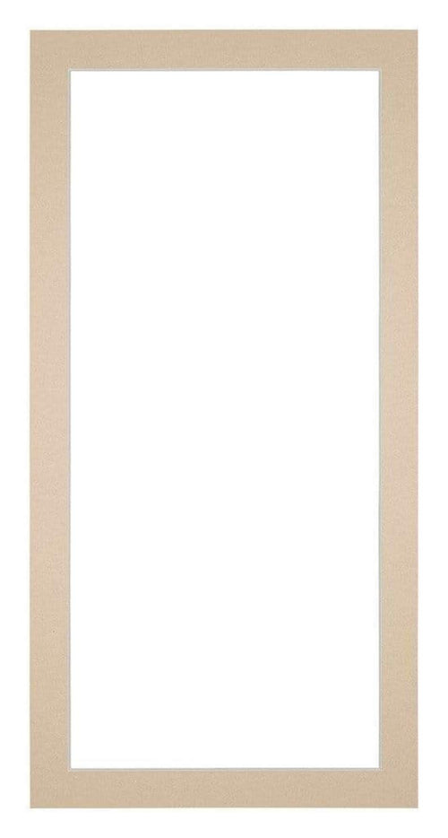 Passe Partout 20x40cm Karton Beige Rand 3cm Recht   Voorzijde | Yourdecoration.be