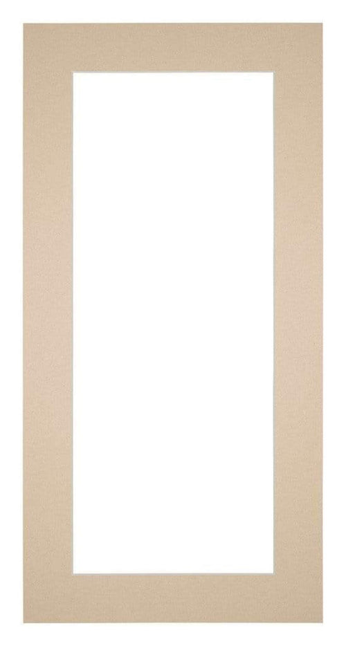 Passe Partout 30x60cm Karton Beige Rand 5cm Recht   Voorzijde | Yourdecoration.be