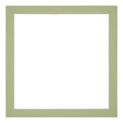 Passe Partout 50x50cm Karton Mintgroen Rand 3cm Recht   Voorzijde | Yourdecoration.be