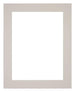 Passe Partout 50x60cm Karton Grijs Graniet Rand 5cm Recht   Voorzijde | Yourdecoration.be