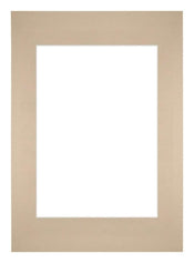 Passe Partout 42x59,4cm A2/A3 Karton Beige Rand Recht   Voorzijde | Yourdecoration.be