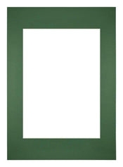 Passe Partout 42x59,4cm A2/A3 Karton Groen Bos Rand Recht   Voorzijde | Yourdecoration.be