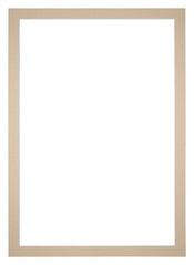 Passe Partout 21x30cm Karton Beige Rand 3cm Recht   Voorzijde | Yourdecoration.be