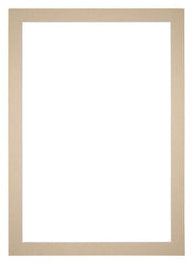 Passe Partout 70x100cm Karton Beige Rand 4cm Recht   Voorzijde | Yourdecoration.be