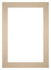 Passe Partout 21x29,7cm A4 Karton Beige Rand 6cm Recht   Voorzijde | Yourdecoration.be