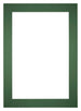 Passe Partout 35x50cm Karton Groen Bos Rand 6cm Recht   Voorzijde | Yourdecoration.be