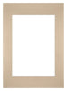 Passe Partout 59,4x84cm A1/A2 Karton Beige Rand Recht   Voorzijde | Yourdecoration.be