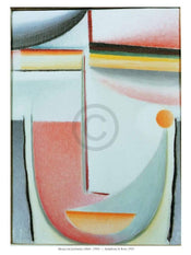 Alexej Jawlensky   Symphony in Rose Kunstdruk 60x80cm | Yourdecoration.be