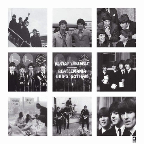 British Pathe   Beatlemania Grips Gotham Kunstdruk 70x70cm | Yourdecoration.be