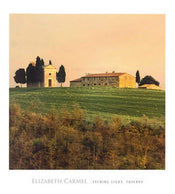 Elisabeth Carmel   Evening Light, Tuscany Kunstdruk 45x50cm | Yourdecoration.be