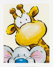 Jean Paul Courtsey   Funny Friends I Kunstdruk 40x50cm | Yourdecoration.be